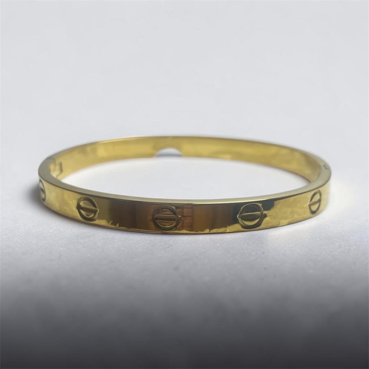 Gold Plated Desiger Inspired Bangle