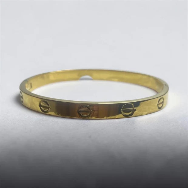 Gold Plated Desiger Inspired Bangle