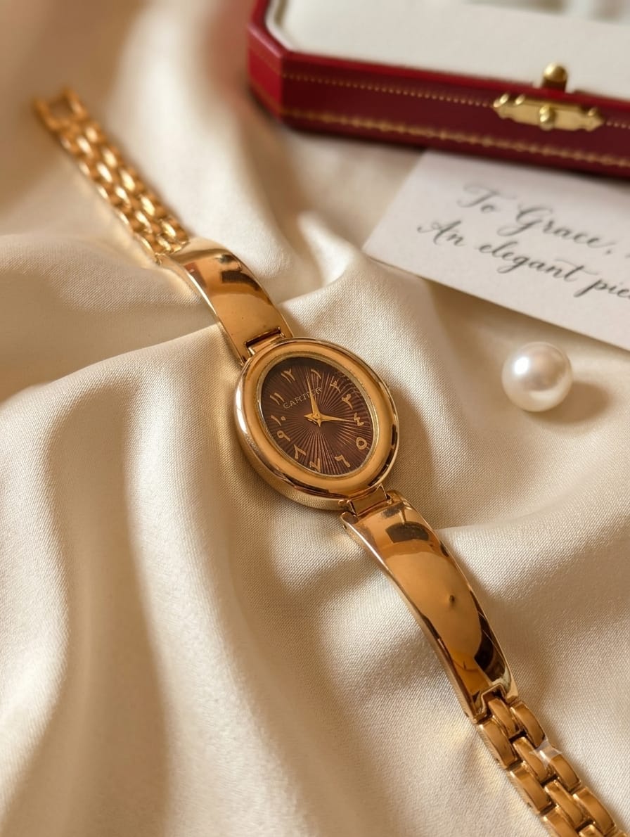 Cartier Arabic Watch For Women