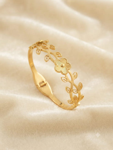 Floral Vine Bangle