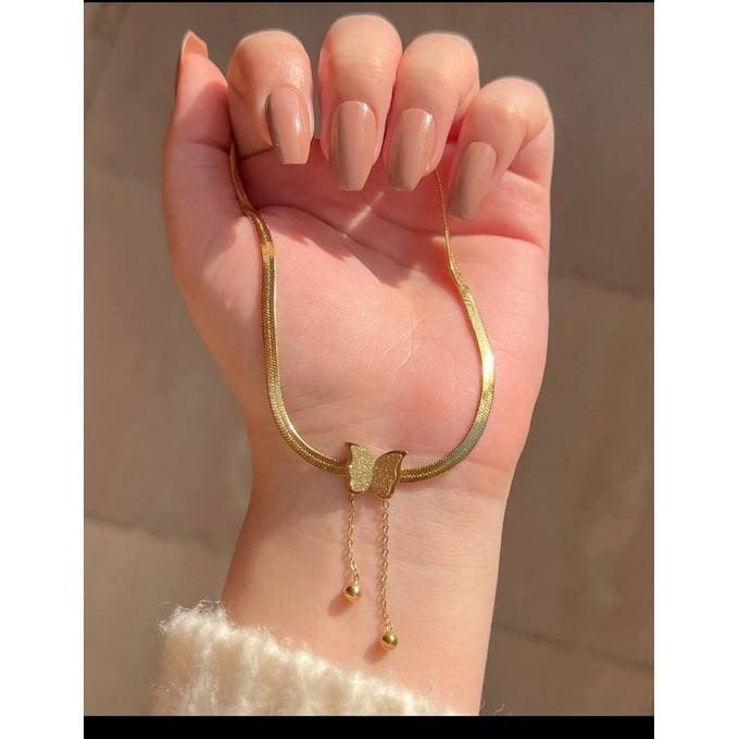 Butterfly Slider Necklace