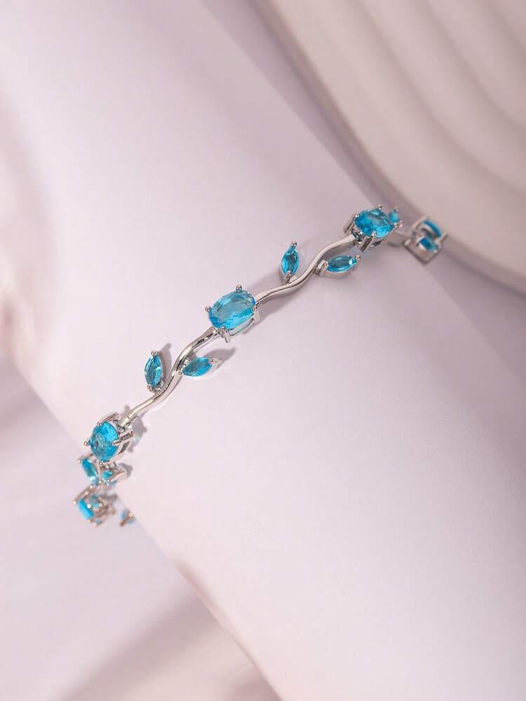 Crystal Vine Tulip Bracelet