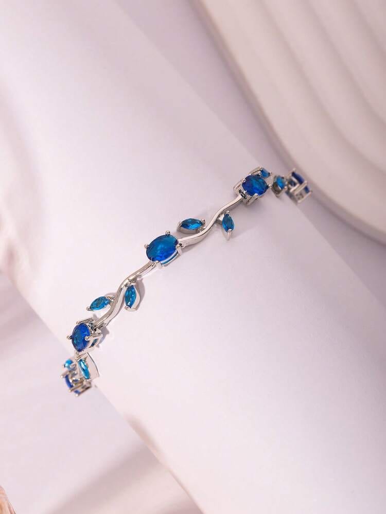Crystal Vine Tulip Bracelet