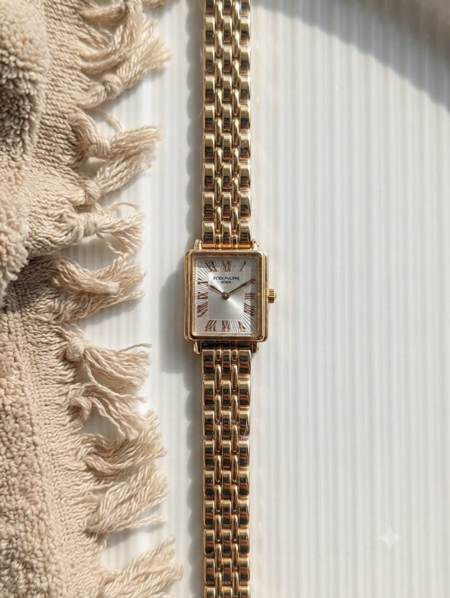 Vintage Square Roman Numeral Watch