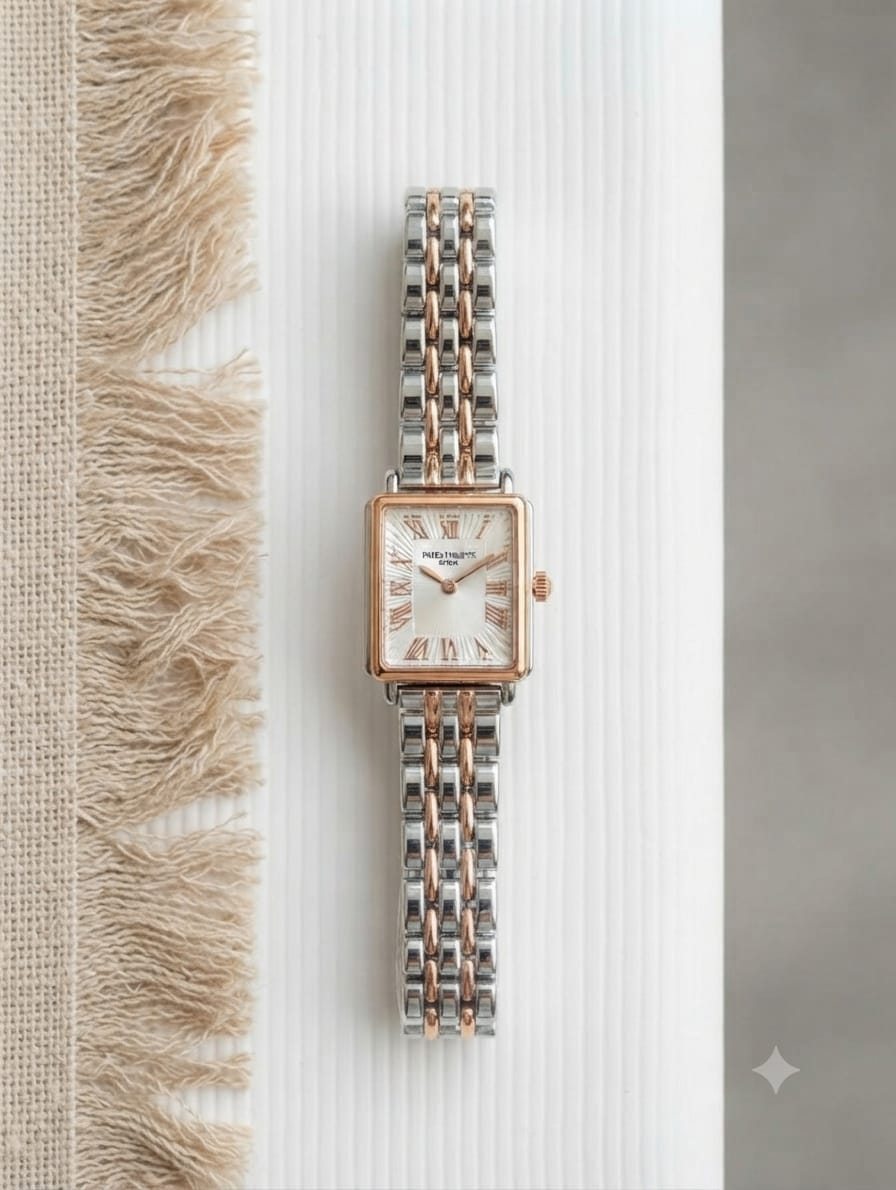 Vintage Square Roman Numeral Watch