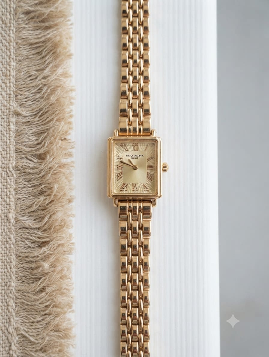 Vintage Square Roman Numeral Watch