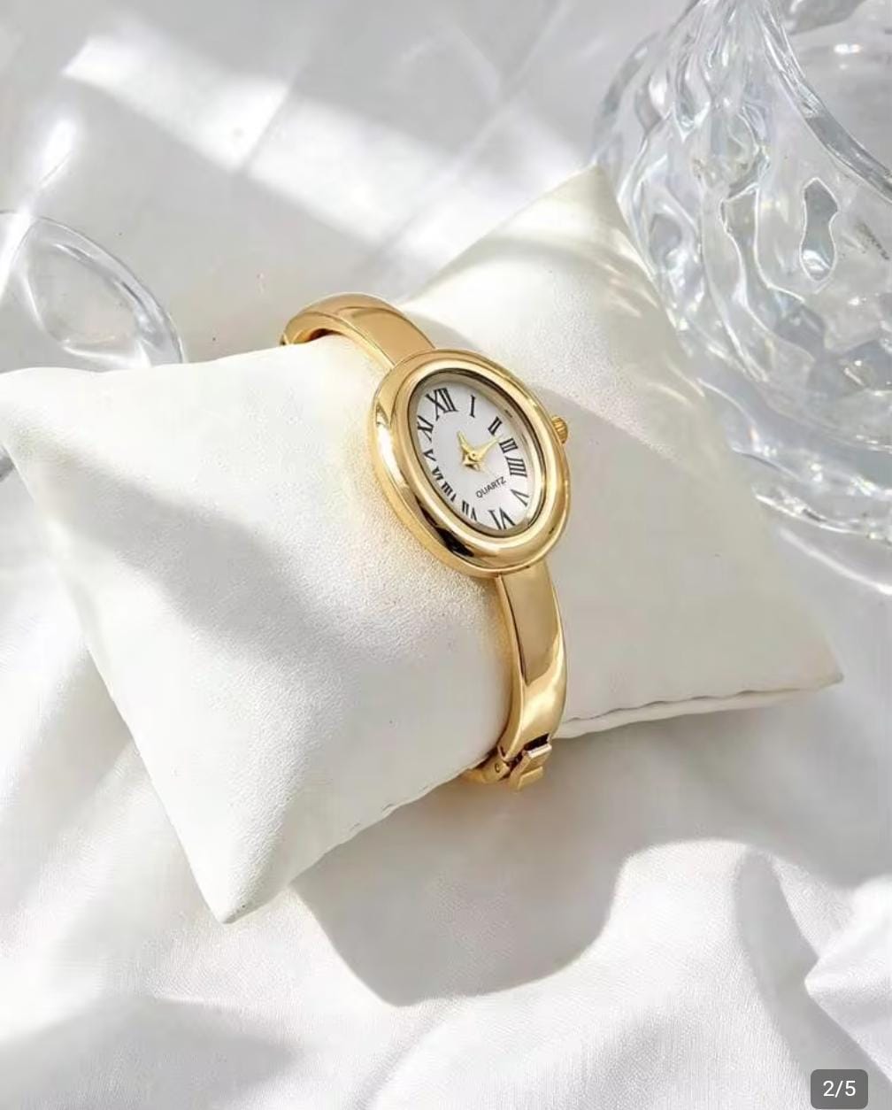 Oval Bangle Watch