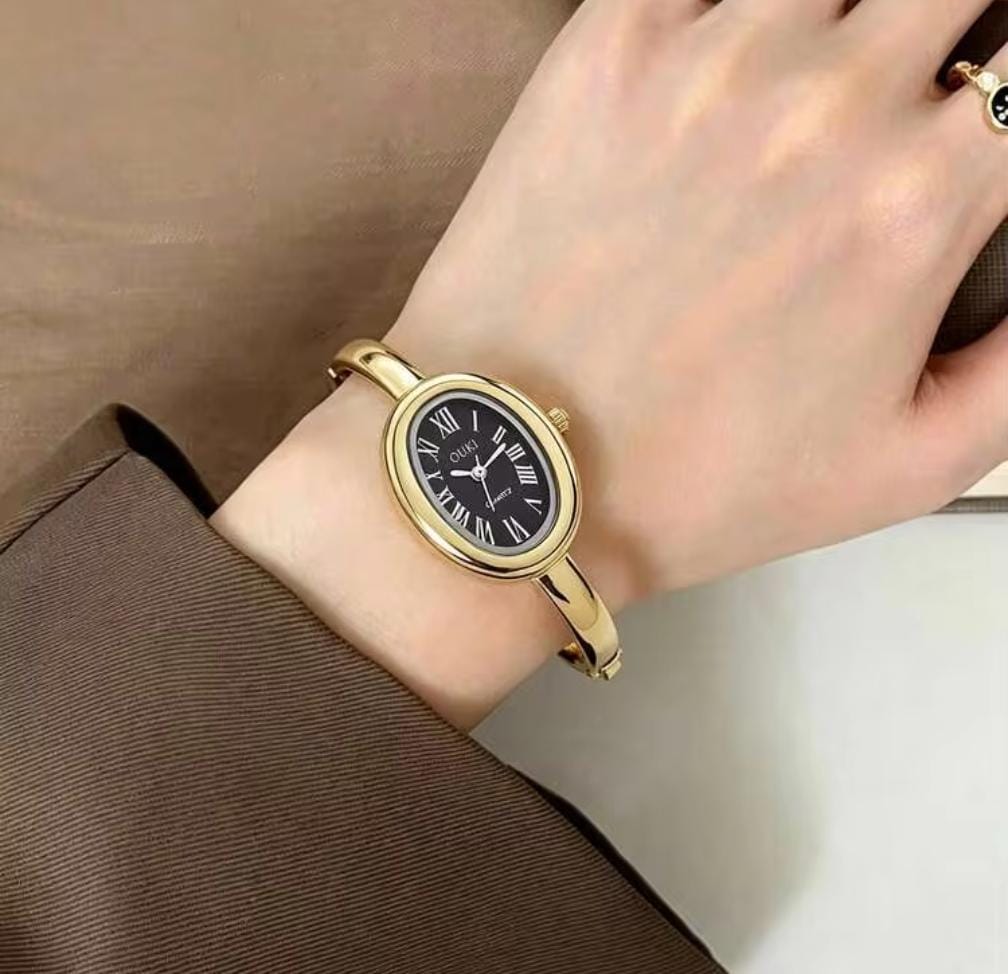 Oval Bangle Watch