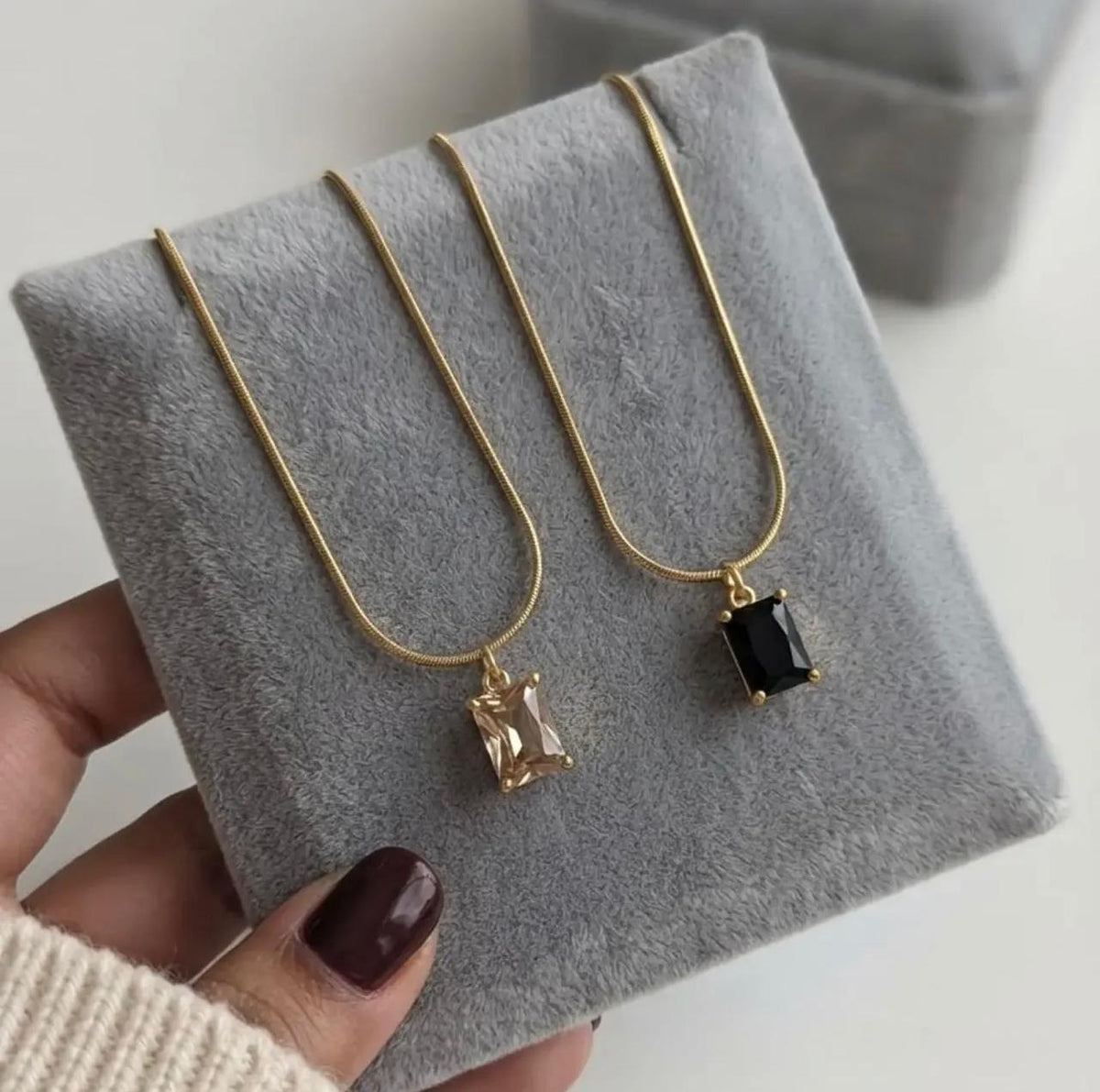 Heart Crystal Pendant Necklace