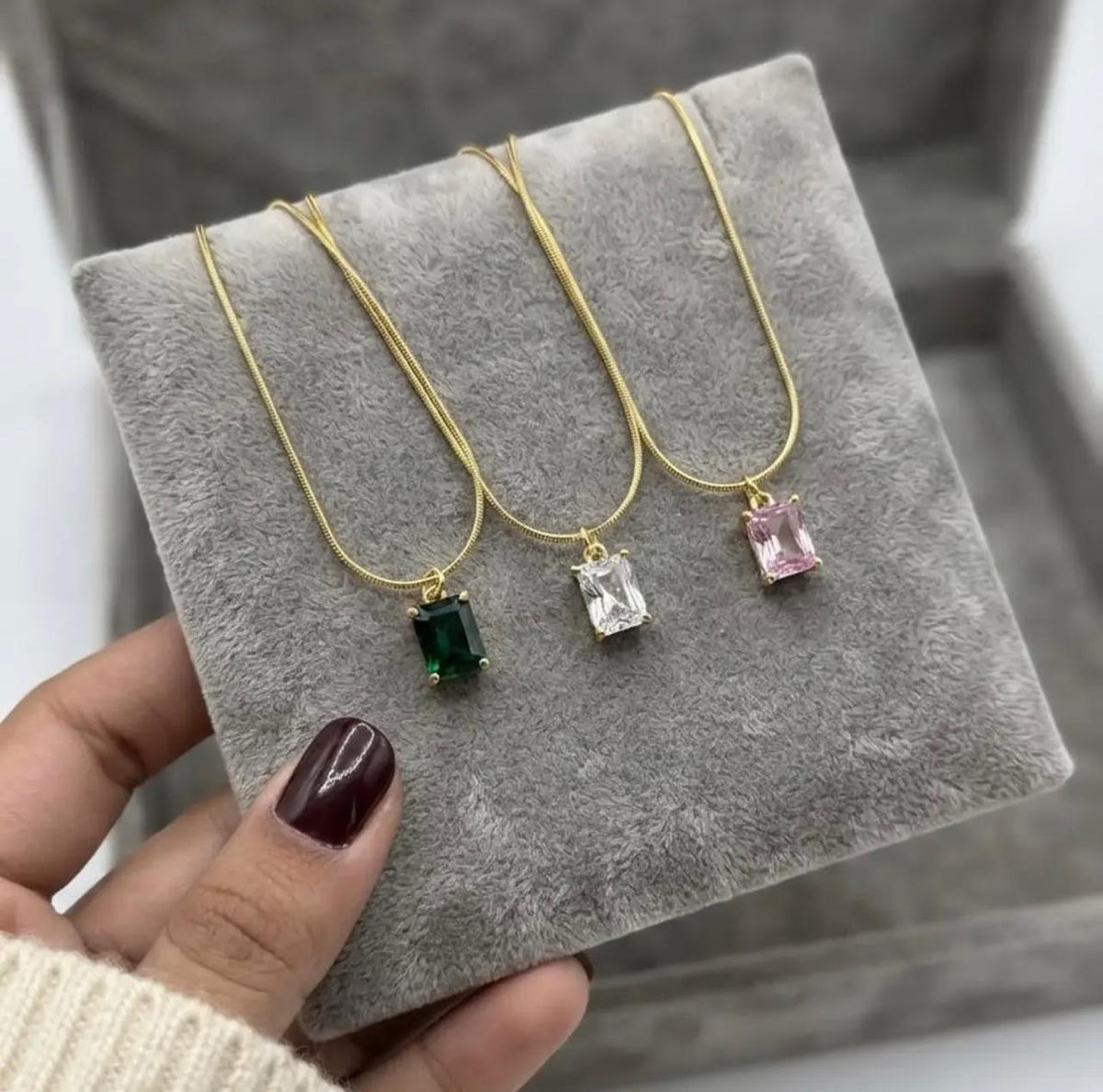 Heart Crystal Pendant Necklace